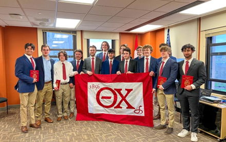 Image for Hail to Pitt! 14 men recolonize Alpha Beta