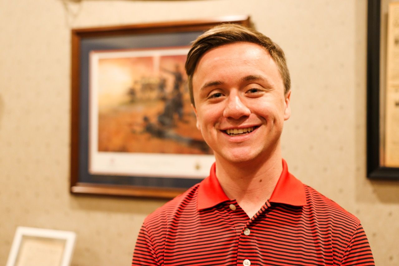 Dylan Inman in Museum