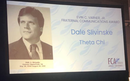 Image for Slivinske Posthumously Honored by FCA