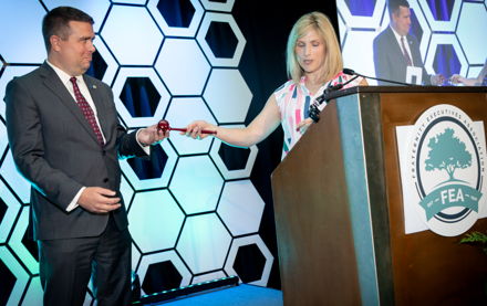 Mayer Is Fifth Theta Chi Installed as FEA President Image for Mayer Is Fifth Theta Chi Installed as FEA President