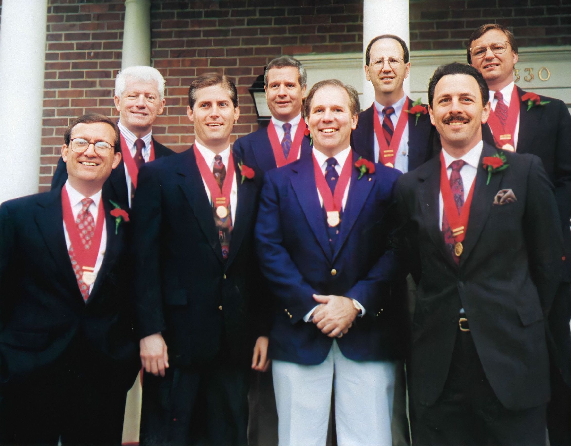 Don Fine with the 1994 Grand Chapter