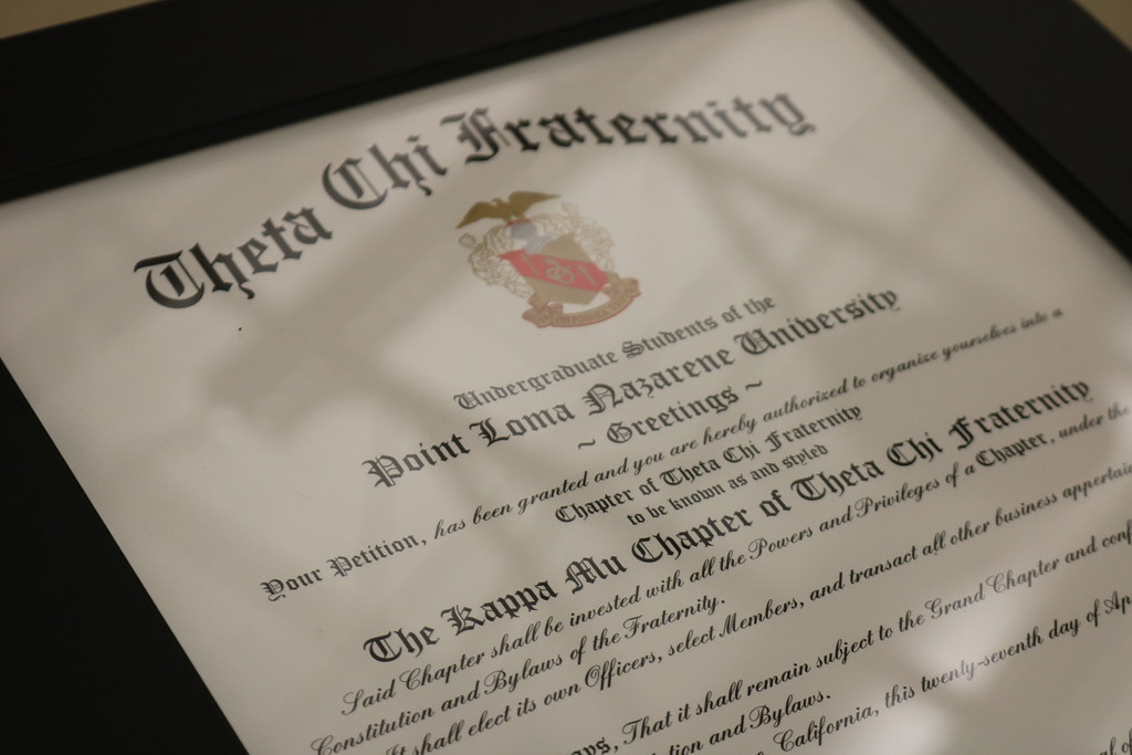 Kappa Mu/Point Loma Nazarene Installation - April 27, 2019