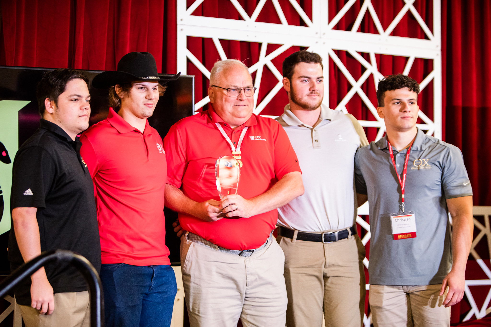 Iota Theta/Florida State recipient of the USO Fundraising Award Iota Theta/Florida State recipient of the USO Fundraising Award