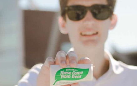 Image for Sticking to sustainability: How one sticker saves several trees