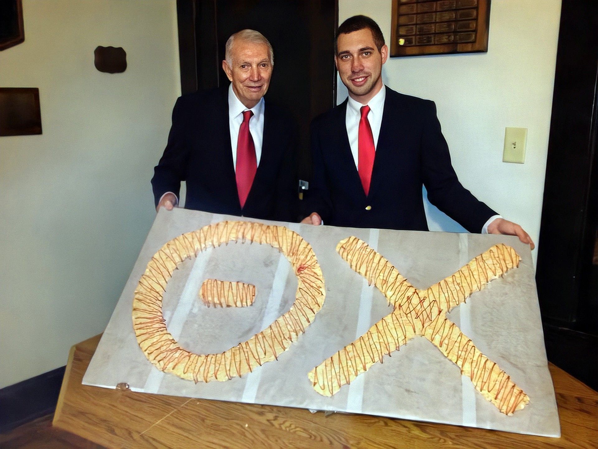 Charlie Ray and Clark Dalton with Pastry