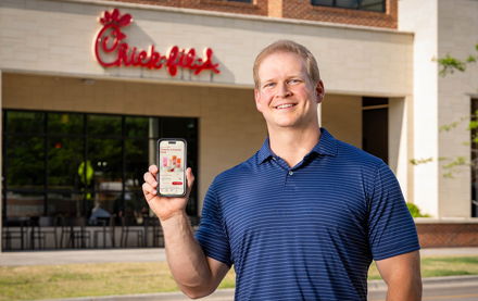 Meet the Brother Behind the Chick-Fil-A App Image for Meet the Brother Behind the Chick-Fil-A App