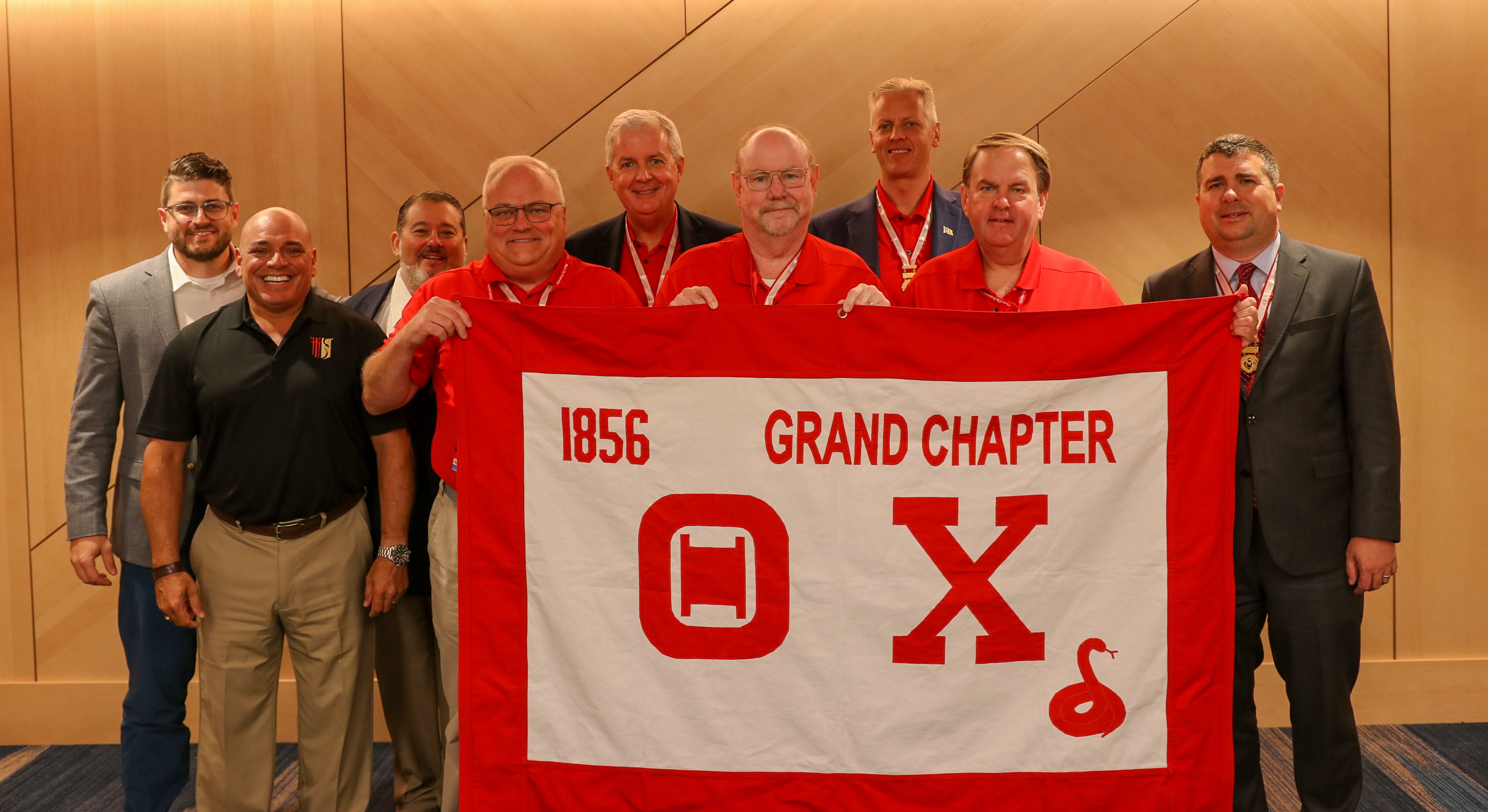 Grand Chapter 2022/2024 with flag Grand Chapter 2022/2024 with flag