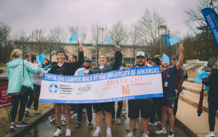 Image for Kappa Zeta Raises Over $13K Promoting Suicide Prevention Awareness