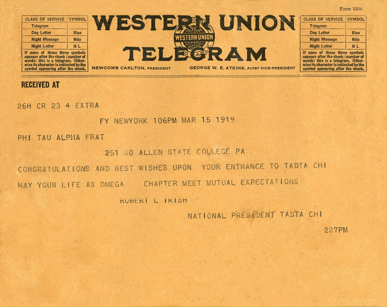 Penn State - Installation