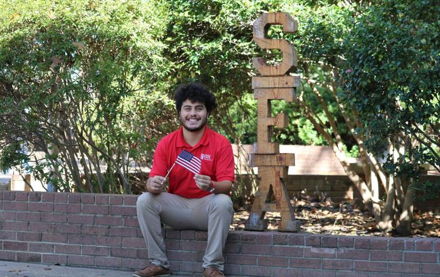 Fraternity president gains citizenship Image for Fraternity president gains citizenship